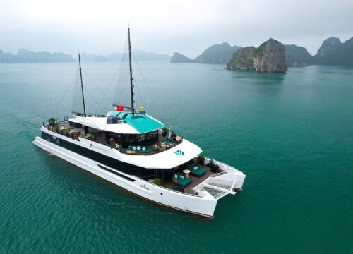 Executive Halong Getaway Catamaran Premium Cruise & Peridot Grand Hotel