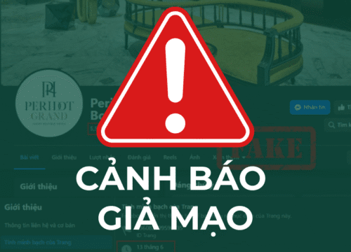 Cảnh Báo Lừa Đảo: Thông báo quan trọng từ Peridot Grand