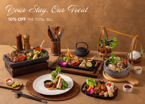 YOUR STAY, OUR TREAT
