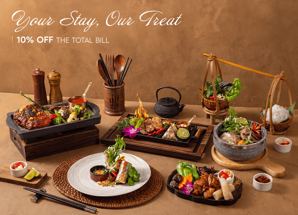 YOUR STAY, OUR TREAT