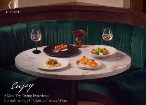 MUST-TRY SET MENU WITH A COMPLIMENTARY GLASS OF HOUSE WINE